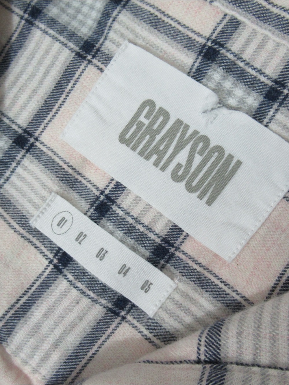 Grayson The Hero Pink Plaid Flannel Button Down Shirt Size XS - Picture 7 of 14
